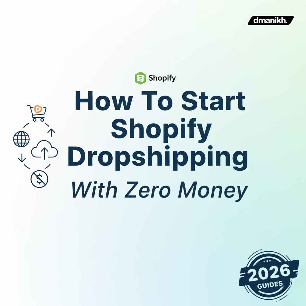 How To Start Shopify Dropshipping With Zero Money (2026 Guides)